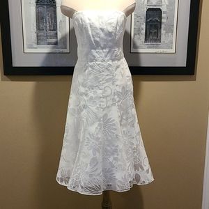 White House Black Market - white dress